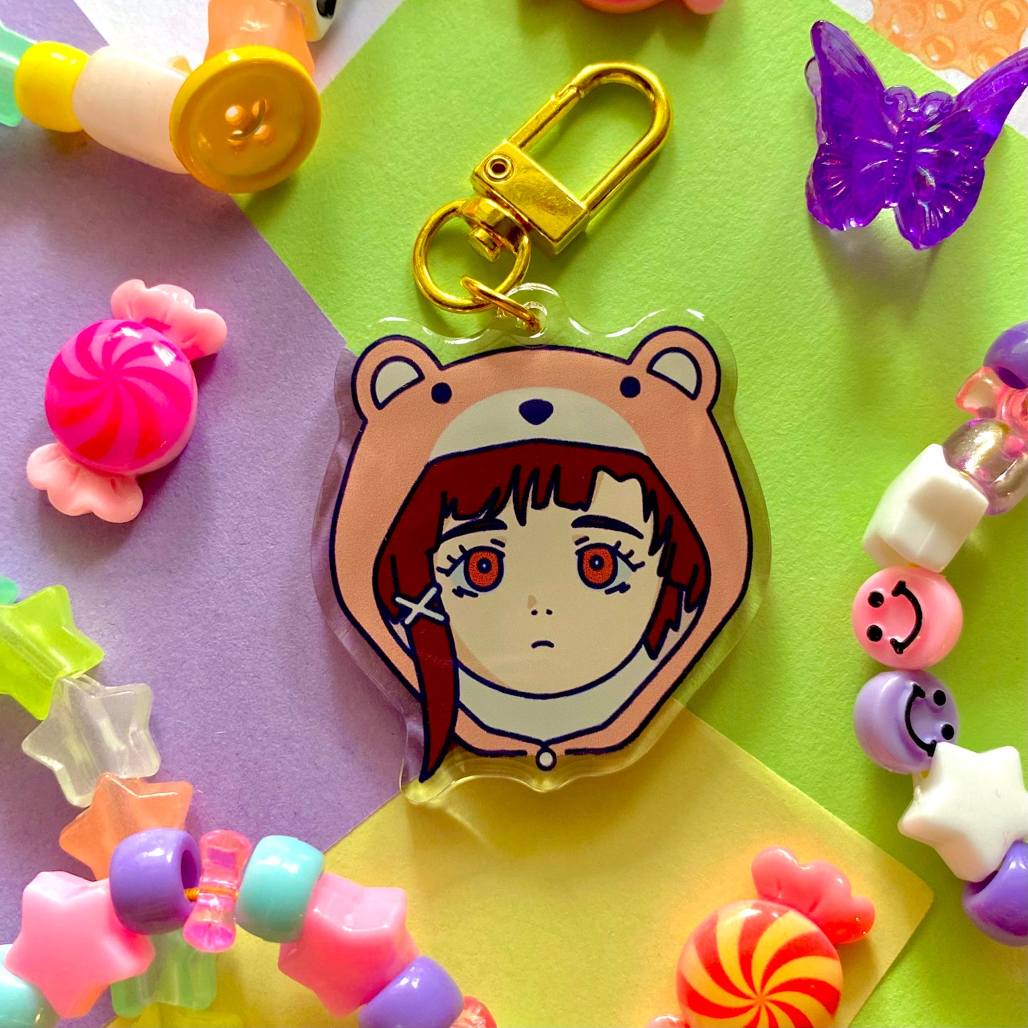 lain keychain