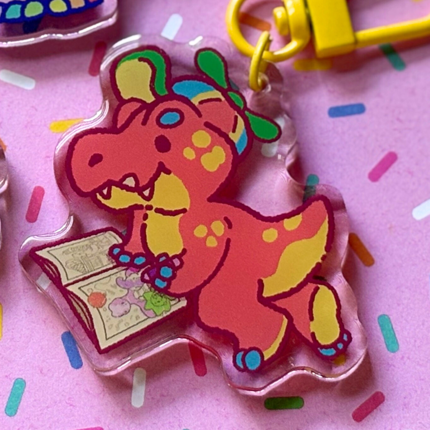 timmy t rex keychain