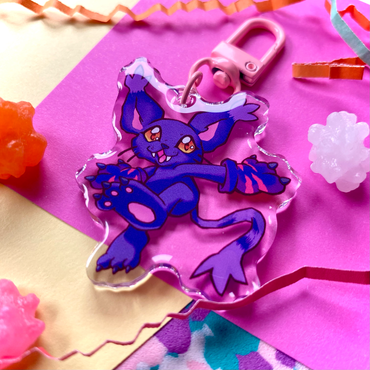 gato keychain
