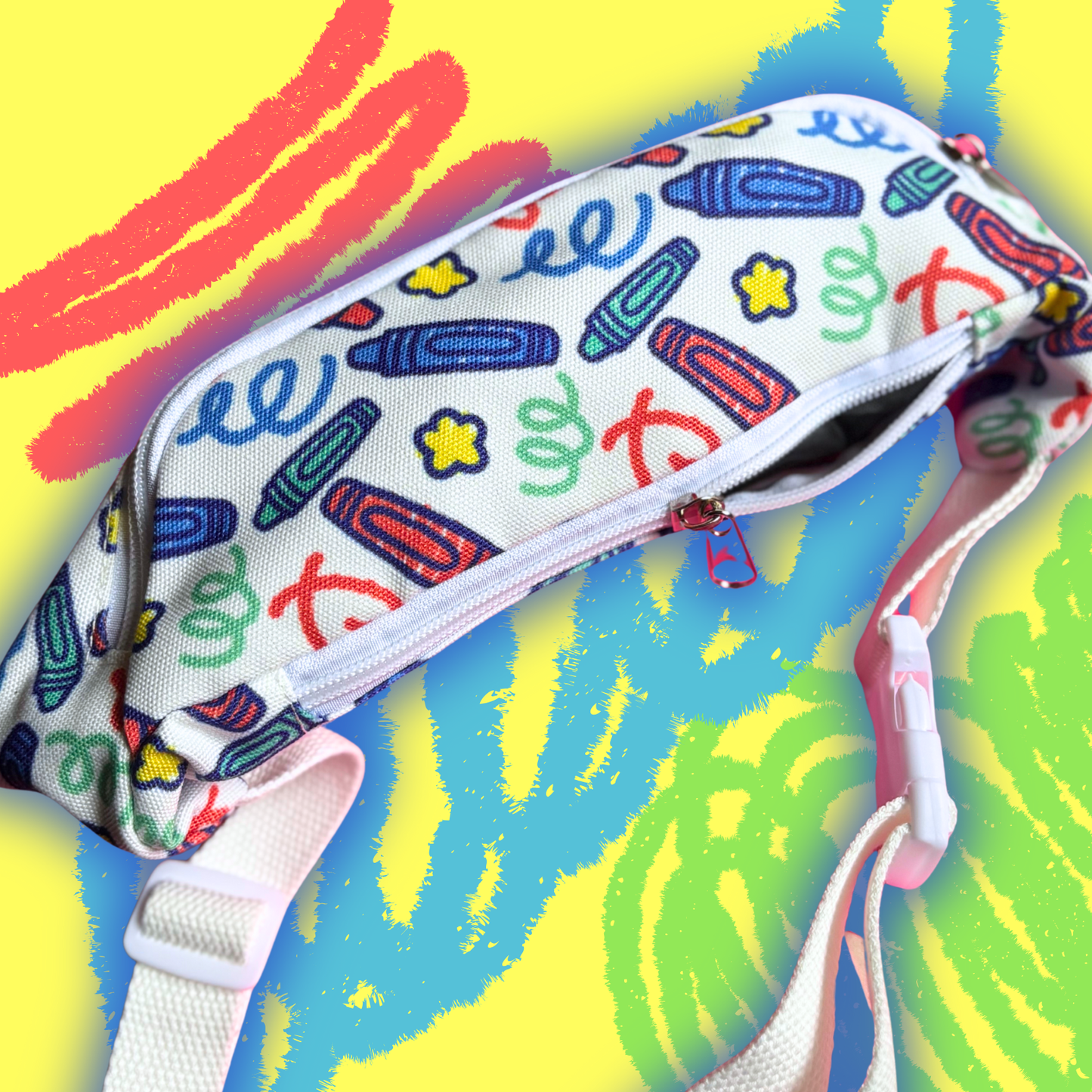 crayon fanny pack