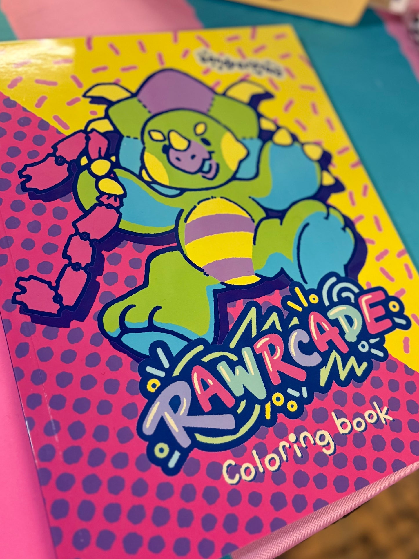 Rawrcade Coloring Book