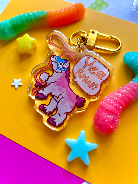 dolos the horse keychain