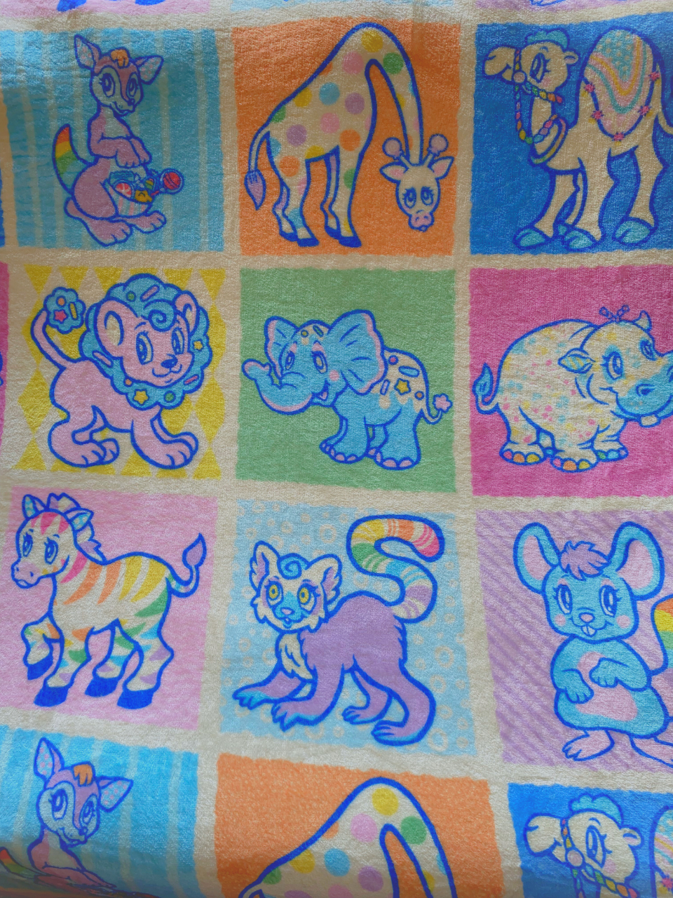 candy critters blanket