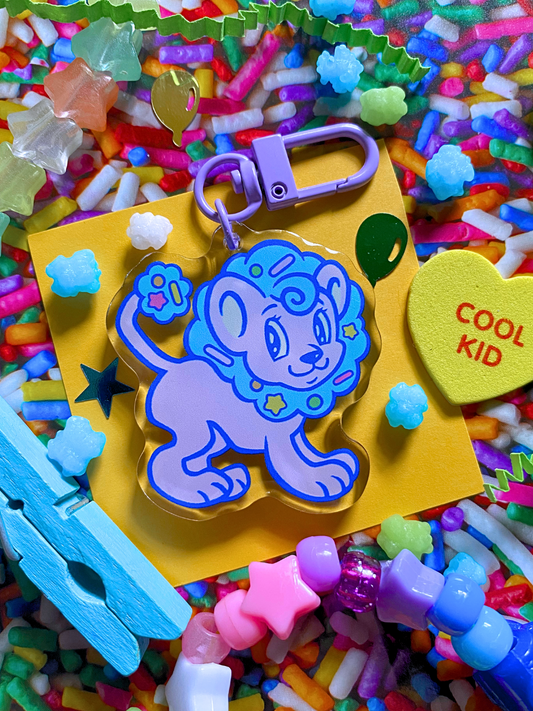 candy lion keychain