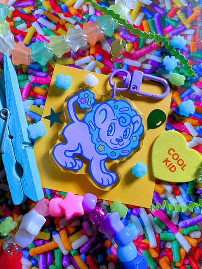 candy lion keychain