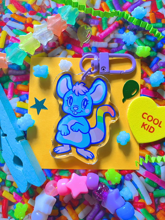 candy mouse keychain