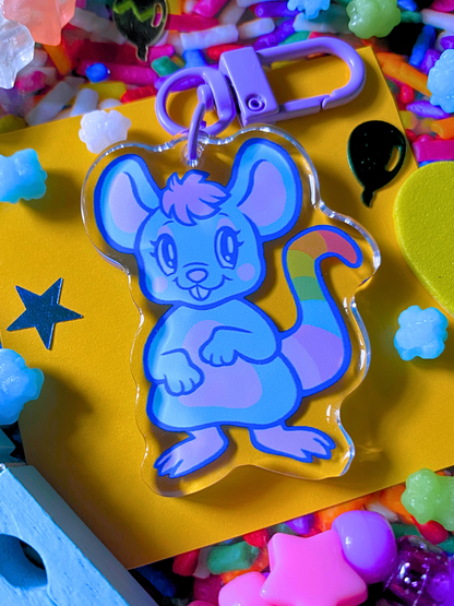 candy mouse keychain