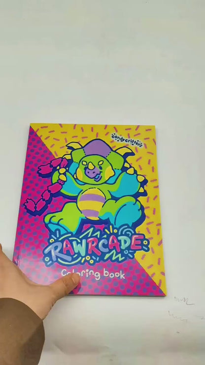 Rawrcade Coloring Book