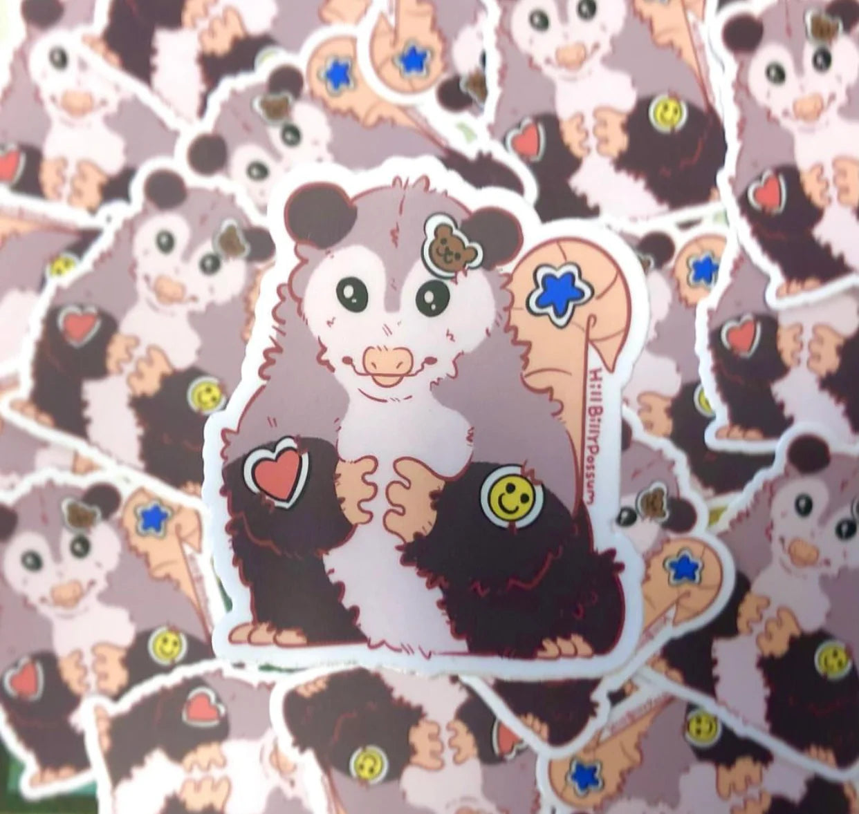 sticker possum